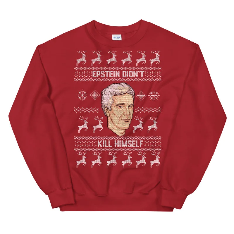 Epstein Didn't Kill Himself Ugly Sweatshirt Hoodie with Toggle Buttons Decorative Unique Epstein Didn't Kill Himself Ugly Sweatshirt Hoodie with Toggle Buttons Decorative Unique