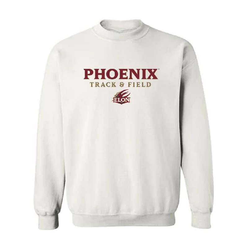 Elon - NCAA Women's Track & Field : Meghan Wilcox - Classic Shersey Crewneck Sweatshirt Hoodie with Longline Fit Extended Stylish Elon - NCAA Women's Track & Field : Meghan Wilcox - Classic Shersey Crewneck Sweatshirt Hoodie with Longline Fit Extended Stylish