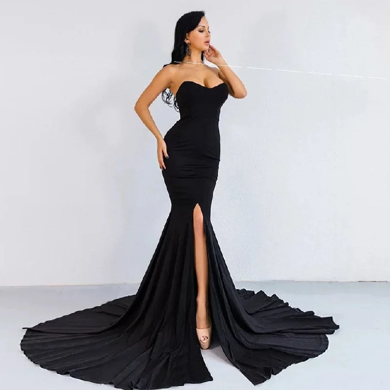 Sexy Wrapped Chest Asymmetric Maxi Dress Party Dress Tunics Fall fleece