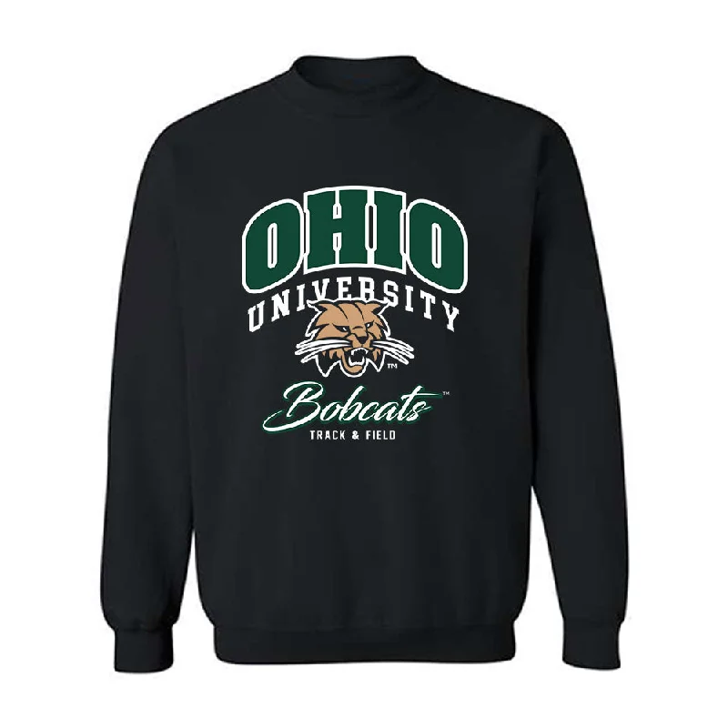 Ohio - NCAA Women's Track & Field : Larissa Manciaz - Generic Shersey Crewneck Sweatshirt Hoodie Sweatshirt Pullover