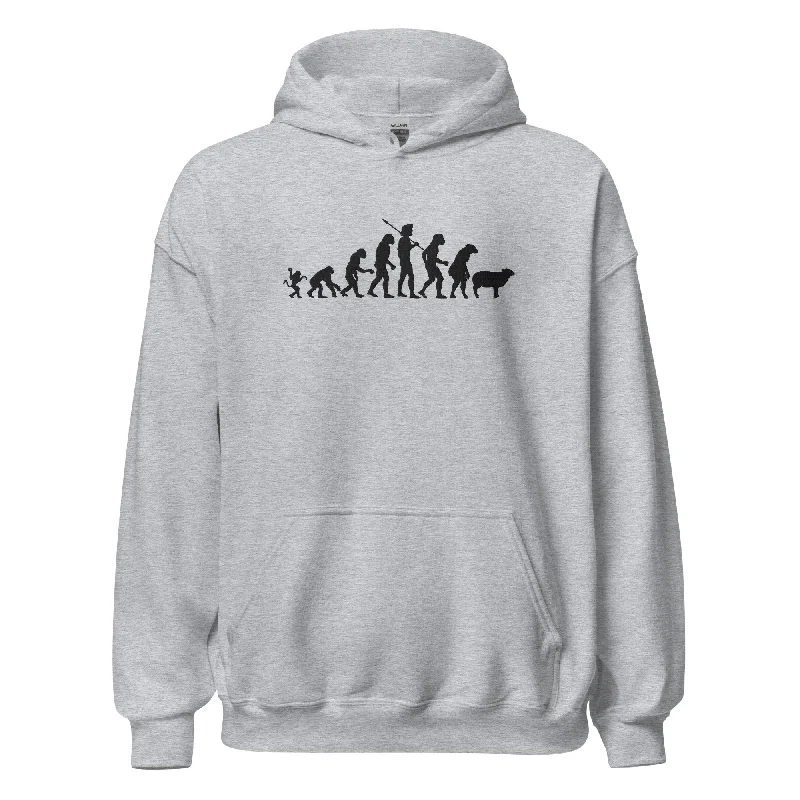 Evolution of Modern Man Embroidered Hoodie Sweatshirt Hoodie with Illustration Artistic Creative Evolution of Modern Man Embroidered Hoodie Sweatshirt Hoodie with Illustration Artistic Creative