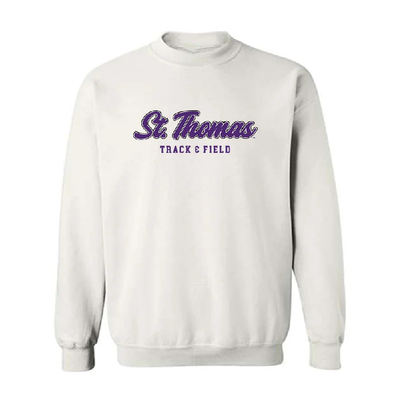 UST - NCAA Women's Track & Field : Cassia Cady - Crewneck Sweatshirt Hoodie with Drawcord Adjustable Secure