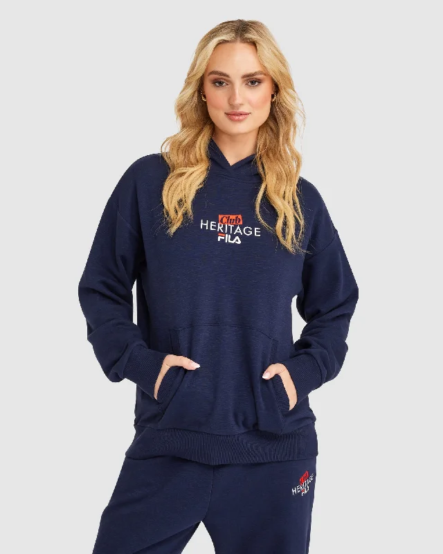 Women's Ember Hoodie Hoodie with Crew Neck Simple Timeless