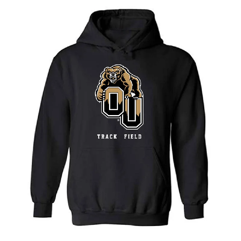 Oakland - NCAA Women's Track & Field : Desteny DeJarnett - Classic Shersey Hooded Sweatshirt Hoodie with Color Block Contrast Stylish Oakland - NCAA Women's Track & Field : Desteny DeJarnett - Classic Shersey Hooded Sweatshirt Hoodie with Color Block Contrast Stylish