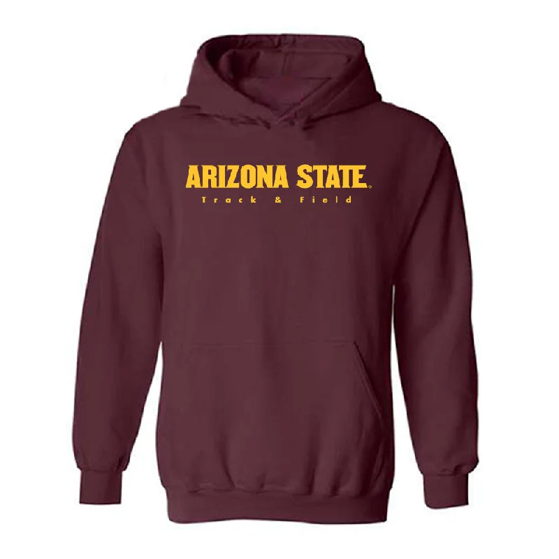 Arizona State - NCAA Women's Track & Field : Adriana Tatum - Classic Shersey Hooded Sweatshirt Hoodie Sweatshirt Pullover Arizona State - NCAA Women's Track & Field : Adriana Tatum - Classic Shersey Hooded Sweatshirt Hoodie Sweatshirt Pullover