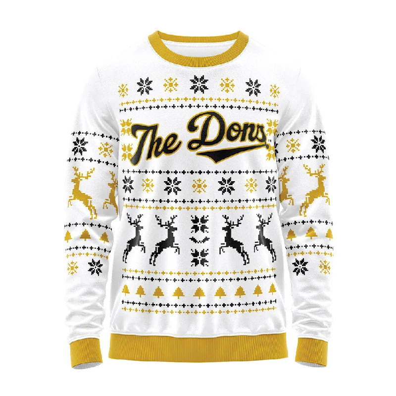 PFW - NCAA Women's Track & Field : Ellie Zagel - The Dons All Over Sweatshirt Hoodie with Neon Bright Vibrant