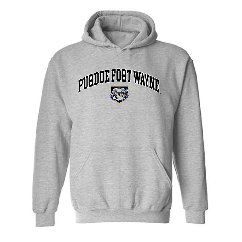 PFW - NCAA Women's Track & Field : Ellie Zagel - Classic Shersey Hooded Sweatshirt Hoodie with Cropped Fit Short Trendy PFW - NCAA Women's Track & Field : Ellie Zagel - Classic Shersey Hooded Sweatshirt Hoodie with Cropped Fit Short Trendy