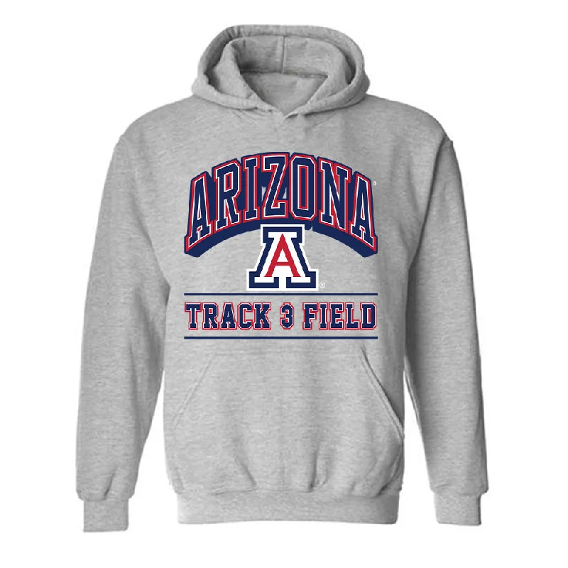 Arizona - NCAA Women's Track & Field : Malaya Abueg - Classic Shersey Hooded Sweatshirt Hoodie with Turtle Neck Cozy Winter Arizona - NCAA Women's Track & Field : Malaya Abueg - Classic Shersey Hooded Sweatshirt Hoodie with Turtle Neck Cozy Winter