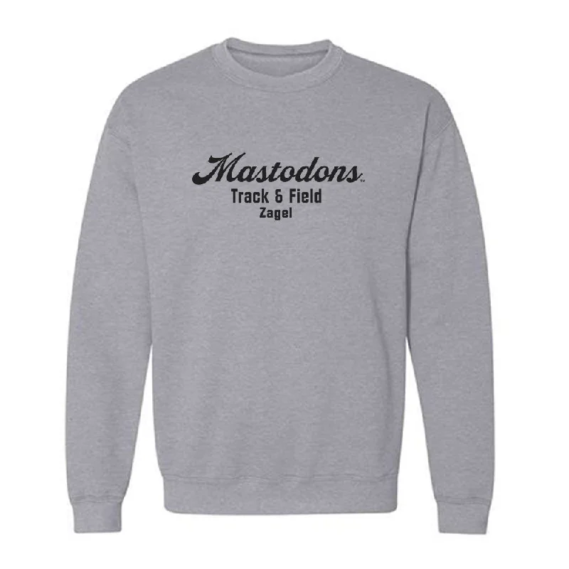 PFW - NCAA Women's Track & Field : Ellie Zagel - Classic Fashion Shersey Crewneck Sweatshirt Hoodie with Bell Sleeves Flared Feminine PFW - NCAA Women's Track & Field : Ellie Zagel - Classic Fashion Shersey Crewneck Sweatshirt Hoodie with Bell Sleeves Flared Feminine