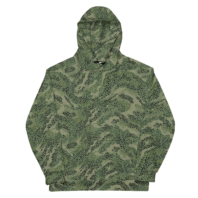 Timberline American Tiger Stripe Multidirectional Camouflage Hoodie Hoodie with Cropped Fit Short Trendy Timberline American Tiger Stripe Multidirectional Camouflage Hoodie Hoodie with Cropped Fit Short Trendy