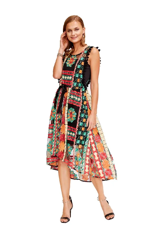 Chiffon Embroidered Dress Tunics Gym athletic
