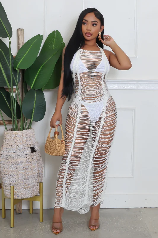Sand In My Hair Cover Up Dress Tunics Trendy modern