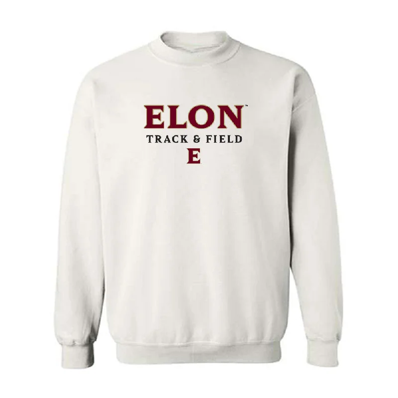 Elon - NCAA Women's Track & Field : Meghan Wilcox - Classic Shersey Crewneck Sweatshirt Hoodie with Cuffed Sleeves Snug Secure Elon - NCAA Women's Track & Field : Meghan Wilcox - Classic Shersey Crewneck Sweatshirt Hoodie with Cuffed Sleeves Snug Secure