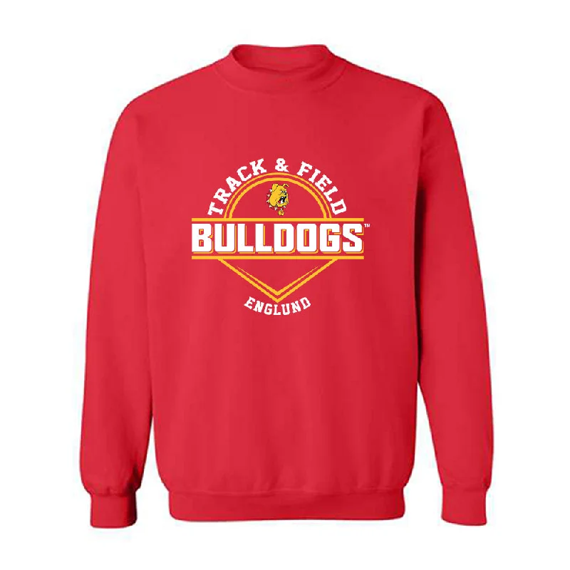 Ferris State - NCAA Women's Track & Field : Daisy Englund - Classic Fashion Shersey Crewneck Sweatshirt Hoodie with Exposed Zipper Edgy Industrial Ferris State - NCAA Women's Track & Field : Daisy Englund - Classic Fashion Shersey Crewneck Sweatshirt Hoodie with Exposed Zipper Edgy Industrial