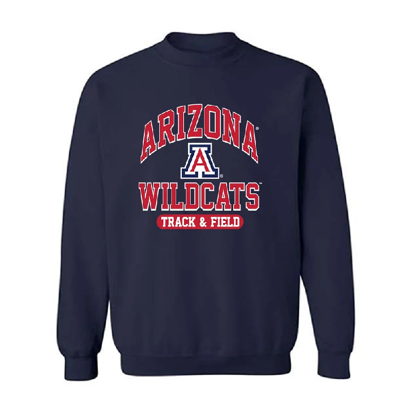Arizona - NCAA Women's Track & Field : Malaya Abueg - Classic Shersey Crewneck Sweatshirt Hoodie with Hem Drawcord Adjustable Customizable Arizona - NCAA Women's Track & Field : Malaya Abueg - Classic Shersey Crewneck Sweatshirt Hoodie with Hem Drawcord Adjustable Customizable