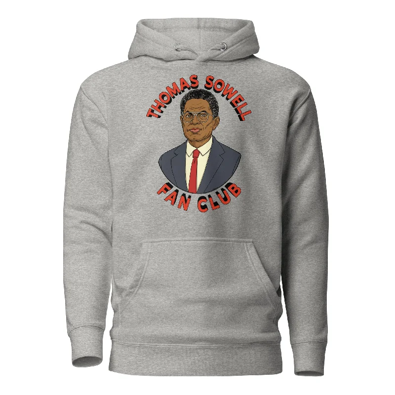 Thomas Sowell Fan Club Unisex Hoodie Oversized Hoodie Comfort Casual