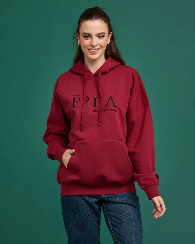 Unisex Country Club Hoodie Hooded Sweatshirt Casual Wear Street Style