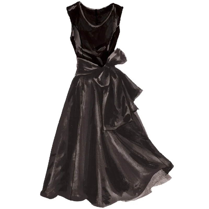 Glamorous Velvet and Taffeta Cocktail Dress Bodycon Club Sequined