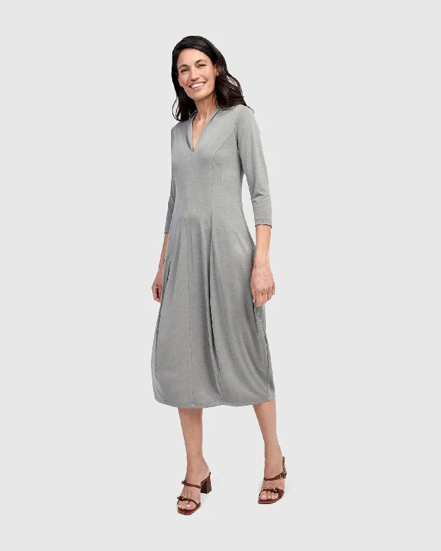 Essential Cocoon Dress, Saladine Shift Classic Vintage