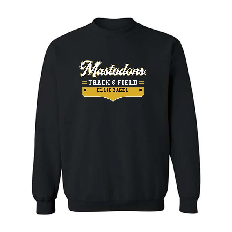 PFW - NCAA Women's Track & Field : Ellie Zagel - Classic Shersey Crewneck Sweatshirt Hoodie with Contrast Stitching Detailed Premium PFW - NCAA Women's Track & Field : Ellie Zagel - Classic Shersey Crewneck Sweatshirt Hoodie with Contrast Stitching Detailed Premium