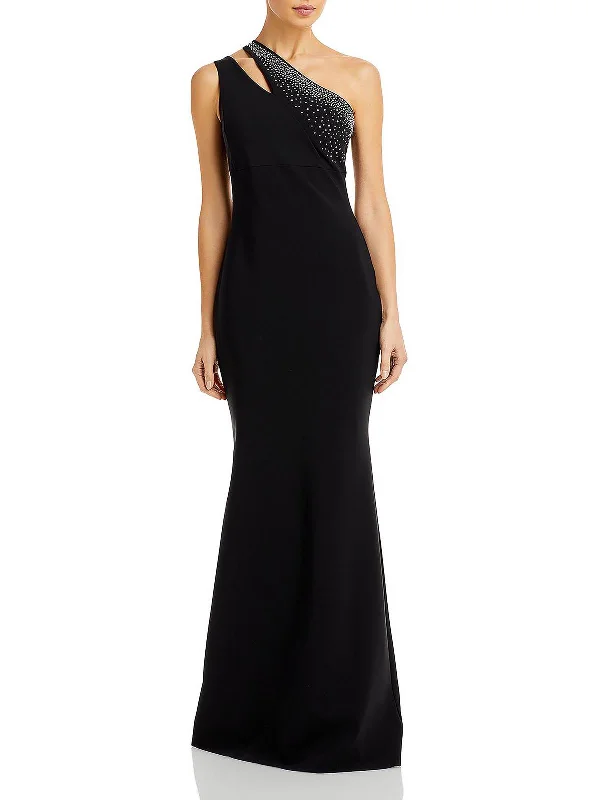 Womens Rhinestone Gown Evening Dress Tunics Sale discount