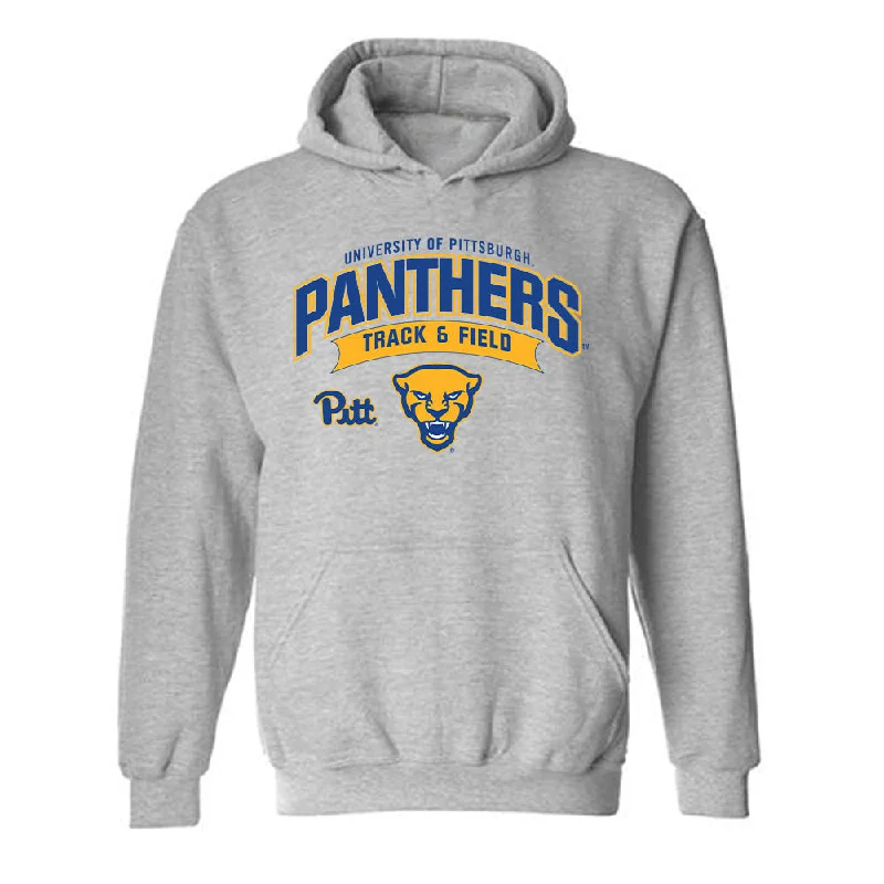 Pittsburgh - NCAA Women's Track & Field : Maya Maycock - Classic Fashion Shersey Hooded Sweatshirt Hoodie with Lining Warm Insulated