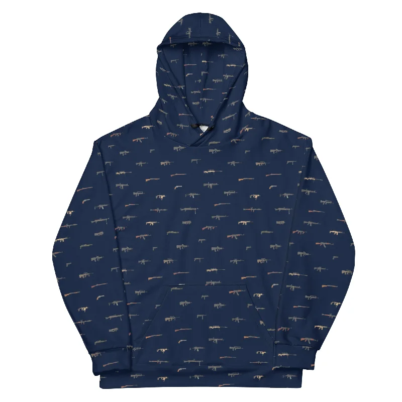 Arsenal Pattern Hoodie Hoodie with Frayed Bohemian Relaxed