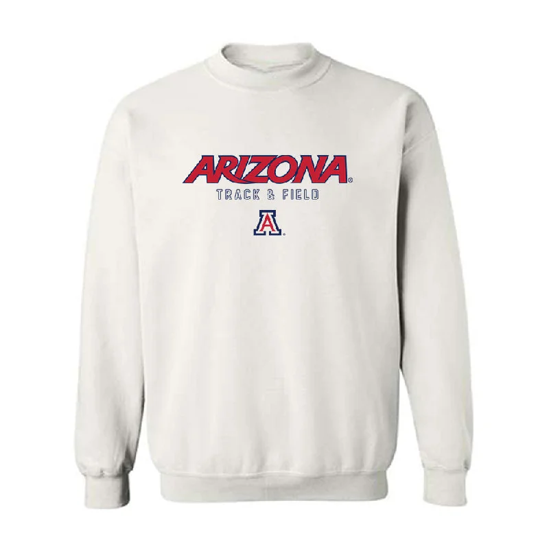 Arizona - NCAA Women's Track & Field : Malaya Abueg - Sports Shersey Crewneck Sweatshirt Hoodie with Full-Zip Functional Layering Arizona - NCAA Women's Track & Field : Malaya Abueg - Sports Shersey Crewneck Sweatshirt Hoodie with Full-Zip Functional Layering