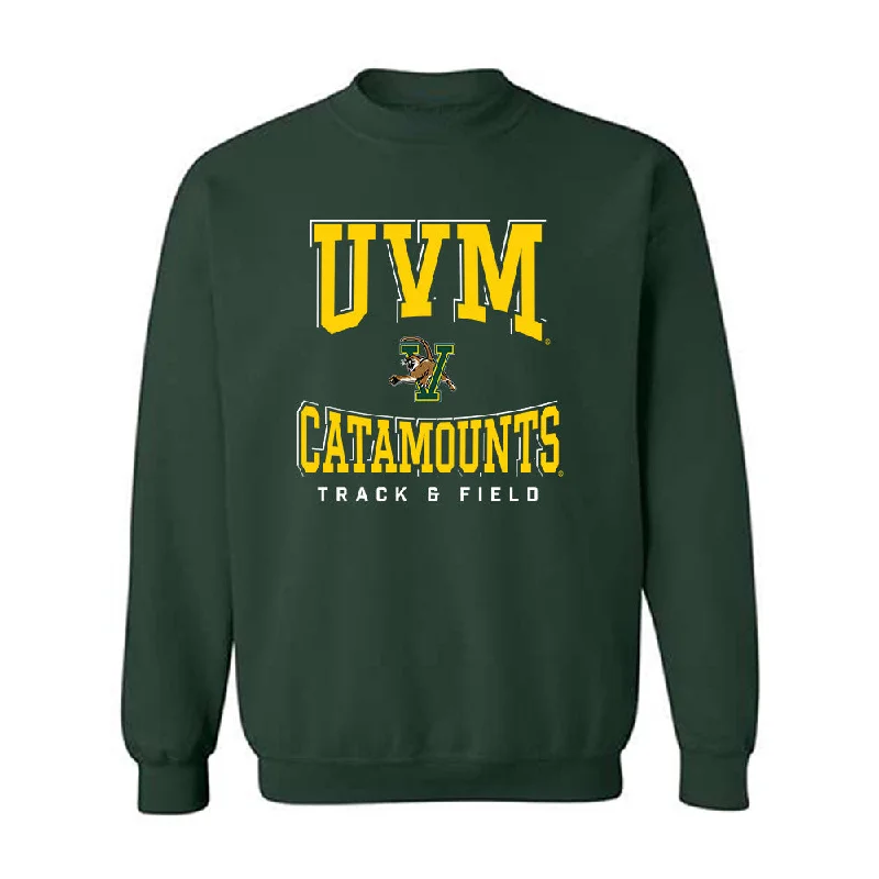 UVM - NCAA Women's Track & Field : Megan Gensel - Classic Shersey Crewneck Sweatshirt Hoodie with Ribbed Hem Stretchable Secure UVM - NCAA Women's Track & Field : Megan Gensel - Classic Shersey Crewneck Sweatshirt Hoodie with Ribbed Hem Stretchable Secure
