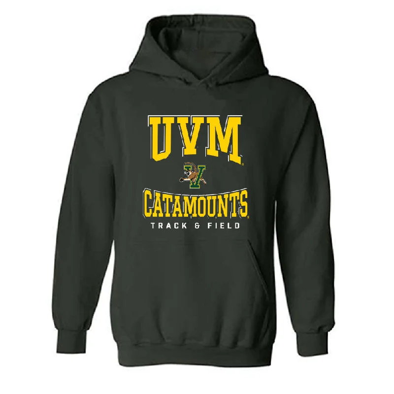 UVM - NCAA Women's Track & Field : Megan Gensel - Classic Shersey Hooded Sweatshirt Hoodie with Button Classic Timeless UVM - NCAA Women's Track & Field : Megan Gensel - Classic Shersey Hooded Sweatshirt Hoodie with Button Classic Timeless