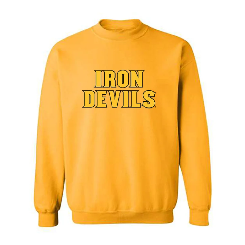 Arizona State - NCAA Women's Track & Field : Harlie Medrano - Replica Shersey Crewneck Sweatshirt Hoodie with Emblem Brand Identity