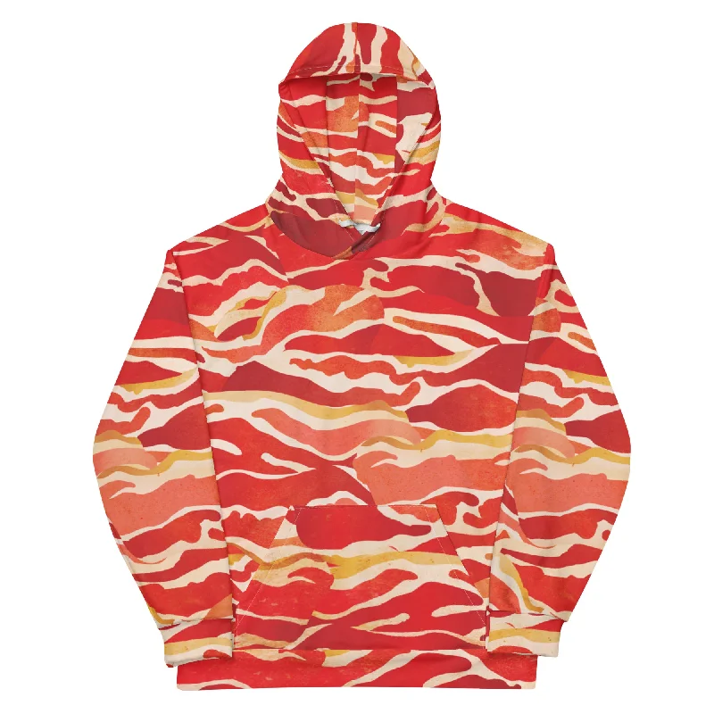 The Liberty Maniacs Bacon Hoodie Sweatshirt Hoodie with Set-In Sleeves Structured Classic The Liberty Maniacs Bacon Hoodie Sweatshirt Hoodie with Set-In Sleeves Structured Classic