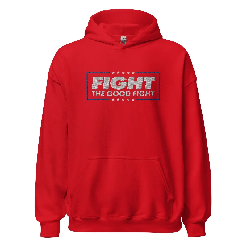 Fight the Good Fight Unisex Hoodie Hoodie with Longline Fit Extended Stylish