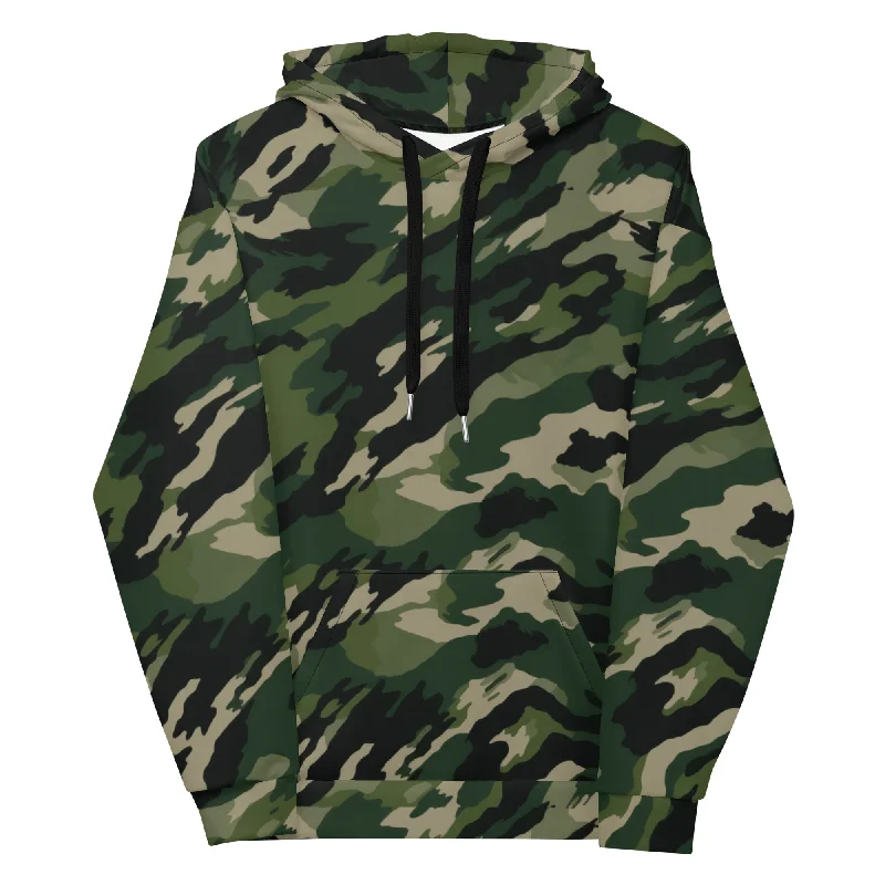 Timberline American Tiger Stripe Camouflage Hoodie Hoodie with Back Slit Movement Comfort Timberline American Tiger Stripe Camouflage Hoodie Hoodie with Back Slit Movement Comfort