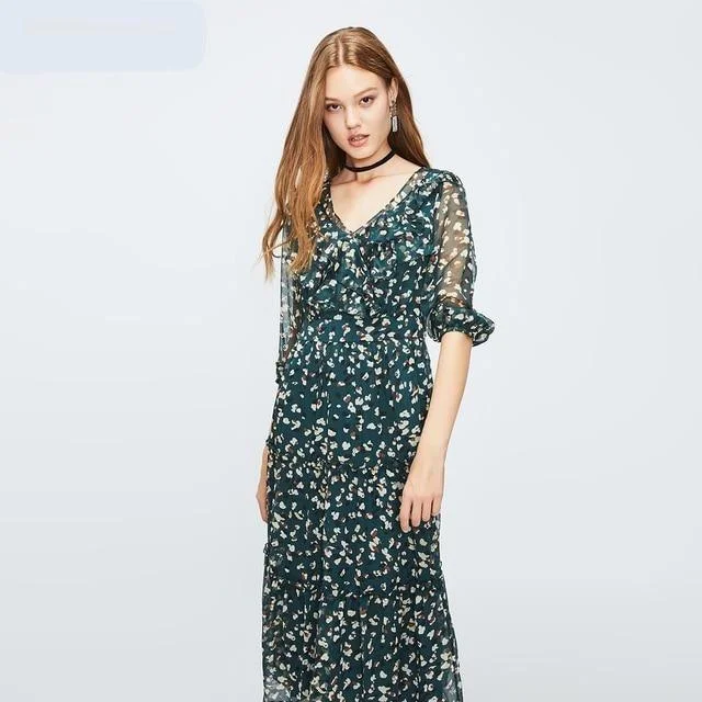 LEOPARD AOP GREEN