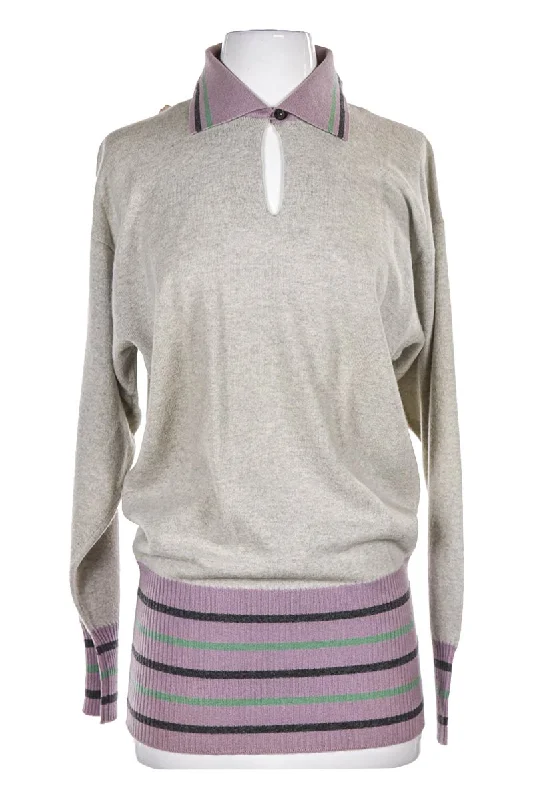 Yves Saint Laurent Rive Gauche Sweater Boxy Sweater Fitted Sweater A-Line