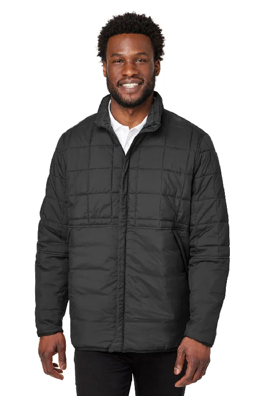 North End Mens Aura Water Resistant Full Zip Jacket - Black Elasticated Jacket Padded Jacket Insulated Jacket North End Mens Aura Water Resistant Full Zip Jacket - Black Elasticated Jacket Padded Jacket Insulated Jacket