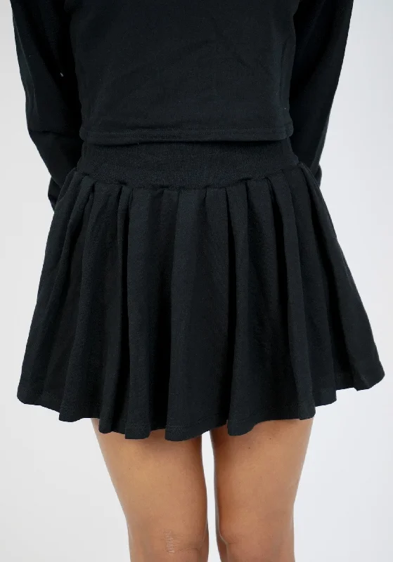 Emma Skirt leather skirt sleek