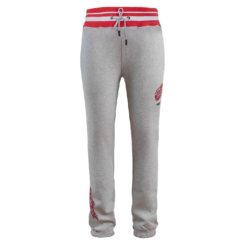 PANTS NHL DETROIT RED WINGS SCRIPT TAIL Sleek Black Pants
