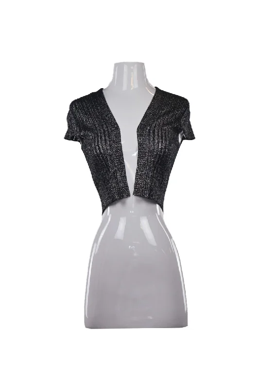 BCBGMAXAZRIA Sweater Neon Metallic Matte