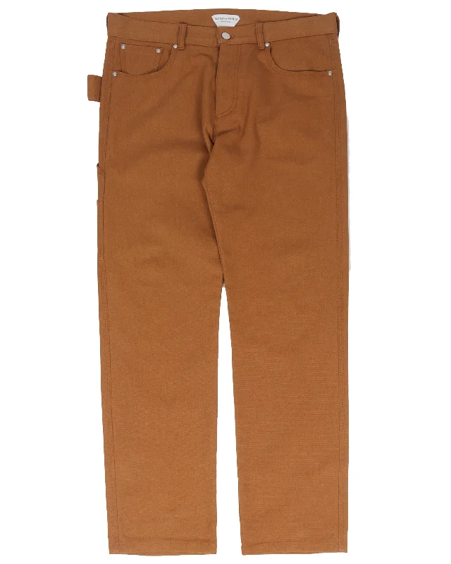 Carpenter Pants Chic Slim Fit Pants
