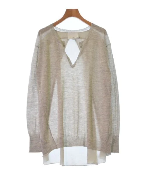 3.1 Phillip Lim Sweaters Mesh Sweater Canvas Denim