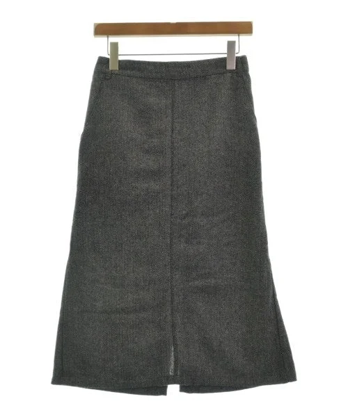 ehka sopo Knee length skirts corduroy skirt textured