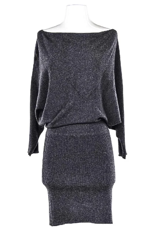 Joie Sweater Dress Solid Color Striped Floral Print