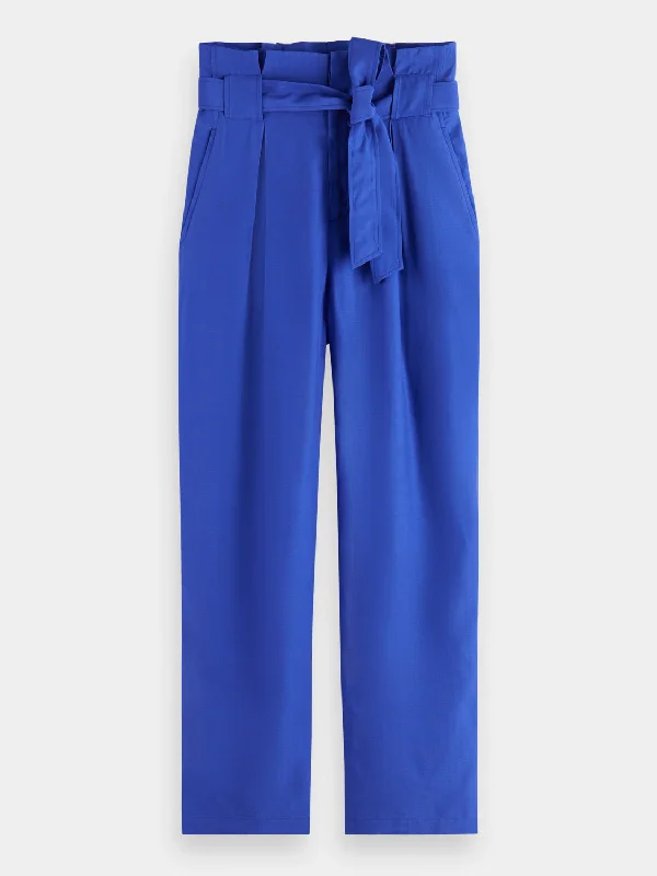Daisy paper bag pants Comfortable Denim Trousers