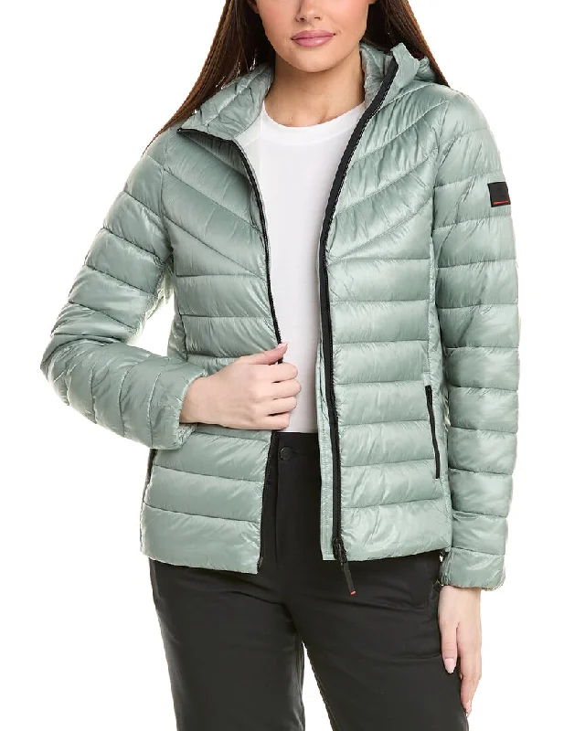 Bogner Ayas Winter Jacket Denim Fabric Leather Fabric Suede Fabric