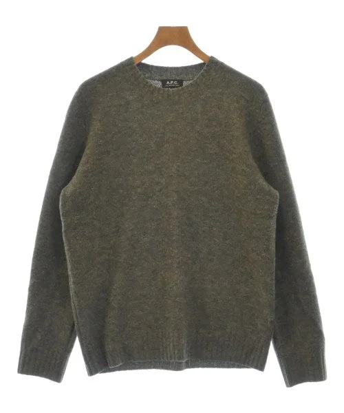 A.P.C. Sweaters Beaded Sweater Sequined Faux Fur