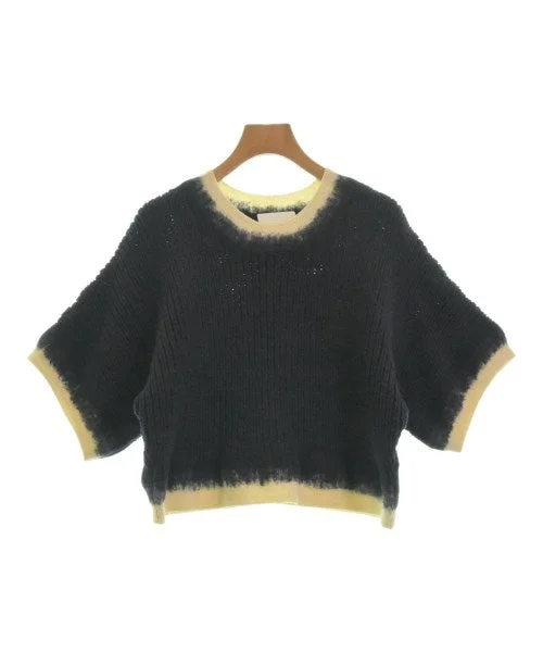 3.1 Phillip Lim Sweaters Mesh Blend Leather Blend Suede Blend