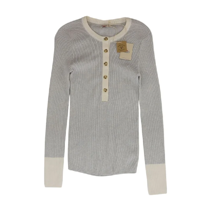 Gray Solid Sweater Long Sweater Short Sweater Cropped Sweater