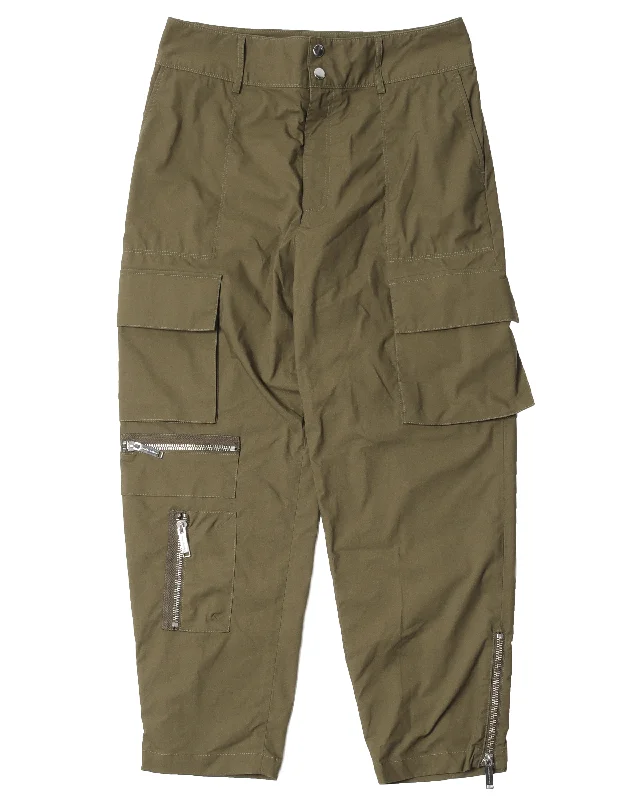 Cargo Pants Elegant Silk Pants